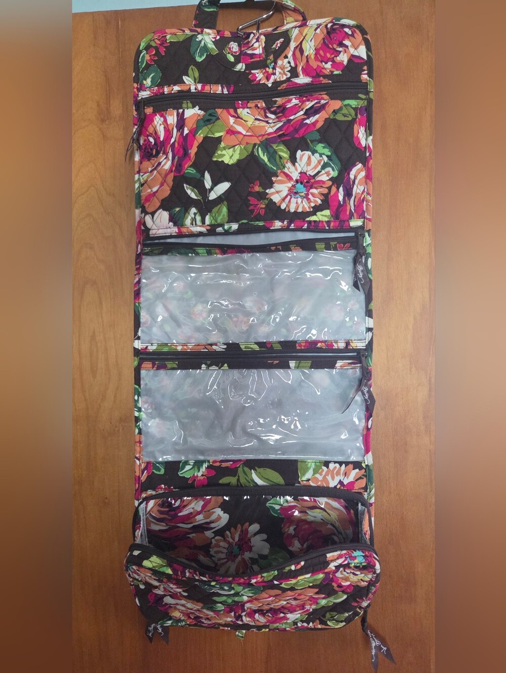Vera Bradley Quilted Hanging Travel Organizer